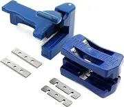 Edge Banding Trimmer, Edge Trimmer Portable Durable with 6pcs Blade for Wood
