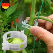 200x plant clips, tomato clips, plant support clips, garden DE