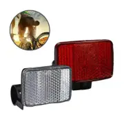 2x Bicycle Handlebar Front Reflective Light MTB Bike Rear Reflector AU