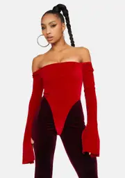[RXCH] Velvet Berry Charmer Jumpsuit