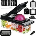 15 in1 Vegetable Chopper Salad Fruit Vegetable Food Chopper Slicer Peeler Cutter