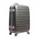 《葳爾登》ABS25吋360度防水防壓旅行箱硬殼行李箱中頂極品,時尚拉桿登機箱25吋8235灰色