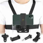 Adjustable Chest Harness Strap Mount Accessories For iPhone HUAWEI GoPro Hero