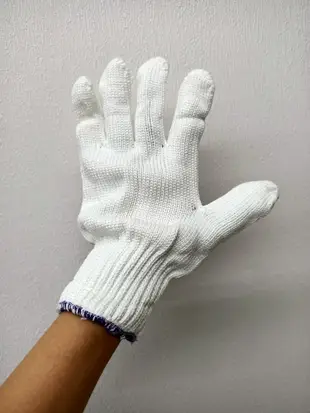 #台灣製 7針30兩 白色棉手套 棉紗手套/工作手套/工地手套/尼龍手套