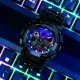 CASIO G-SHOCK 虛擬彩虹系列 多彩光譜雙顯腕錶 GA-100RGB-1A