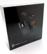 Koretrak Pro BLK Smart Activity fitness watch Heart Rate Blood Oxygen Temp NEW