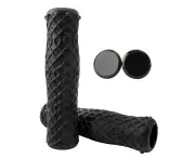 Silicone Soft Cycle Road Mountain Bike Scooter Bicycle Handle Bar Grips Black