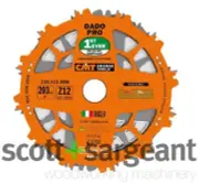 CMT 230 Dado Pro Saw Blade Set D-203 B-6-20 d-30 Price is Inc VAT@20%