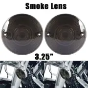 Smoke Turn Signal Light Cover Lens for Harley Electra Road King Touring Softail
