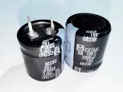 1 Pair Panasonic TS-HA Power Supply Capacitor - 3300uf 16V, 105 deg.F.