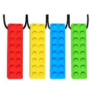 Chew Necklace, Sensory Chew Necklace Bundle for Kids with Teething, ADHD, Aut...
