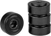 Bewinner 4 x Amplifier Vibration Damper, 20 x 8 mm Aluminium Alloy Universal Shock Absorber Insulation Feet Mat, Shock Absorption for Audio Stereo Speaker Amplifier Foot Pad