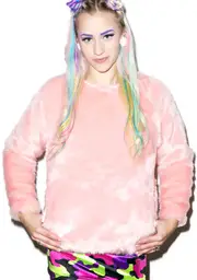 [Joyrich] Candy Fur Crewneck