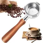 NEW Coffee Bottomless Portafilter Compatible with DeLonghi Coffee Machines EC680
