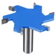 T Slot Cutter Rabbet Router Bit 1/2" Shank 2-9/16" x 1/5" 6 Wing Carbide
