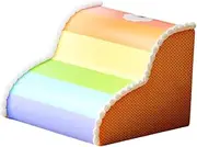 Dog Stairs Steps for Small Cats, High Density Sponge, Stable and Non Slip Bottom, Multifunctional for Sofa Couch Older Dogs
