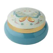 Pilbeam Living Home Decor Monarch Decorative Round Trinket Storage Box 11.5cm