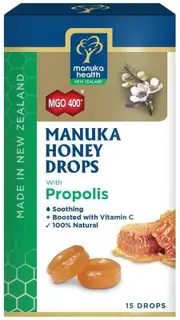 Manuka Health Manuka Honey Drops - Propolis (15 Drops) | 65g