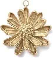LiQunSweet Golden Color Animal Flower Celestial Charms for Jewelry Making Necklace Bracelet Earring Keychain DIY Craft, No Gemstone