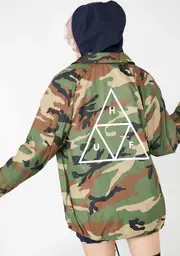 [HUF] Essentials TT Coaches Jacket