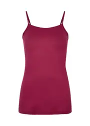 Hanro Ultralite Cotton Camisole top - Fuchsia S (UK10-12 / S)