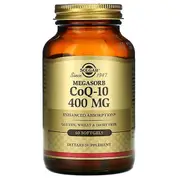 Solgar, Megasorb CoQ-10, 400 mg, 60 Softgels