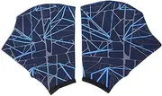 Webbed Swim Gloves,Webbed Swim Gloves with Half-Cut Design | Swim Hand Fins Unisex for Men Women Adult Children Diving Snorkeling, Breathable, Light Qarido