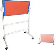 Table Tennis Rebound Board,Parallel Bars Self-Study Training Baffle,Table Tennis Exerciser Tool with Wheel,for School Home