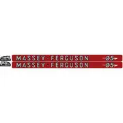 NEW 85 MASSEY FERGUSON TRACTOR HOOD DECAL KIT MF 85 HIGH QUALITY HOOD DECALS