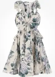 BNWT ZIMMERMANN HYSIZE AU/UK 16 / US 12 DRANGEA CASSIA RUFFLE MINI DRESS