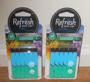 Refresh Your Car Two Packs Of 6 Each Air Fresheners