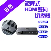 在飛比找蝦皮購物優惠-→台灣現貨← 倍思 Baseus 矩陣式HDMI雙向切換器 