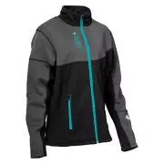 FUSION G5 WOMENS JACKET MID-LAYER TURQUOISE/BLACK/CHARCOAL MED 78-2524