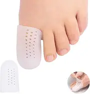 18pack Big Toe Protectors, Breathable Gel Toe Caps Covers Sleeve, Toe Separators for Women Men, Corn Removers for Toe, Cushion for Calluses, Blister, Ingrown Toenail