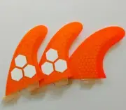 Surfboard Fins compatible MEDIUM G5 OAMPC2 Orange Hex Core