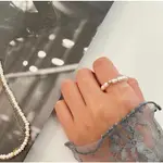法式 巴洛克珍珠戒指