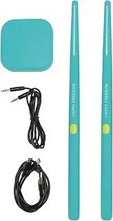 Air Drum Sticks, Portable Virtual Reality Somatosensory Air Drum Sticks with Colorful Lighting Effects, Beat Rhythm Stick Percussion Instrument Tool for Adults, Kids
