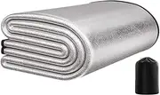 Aluminum Foil Insulated Camping Mat - Thermal Reflective Sleeping Pad, Lightweight & Waterproof for Tent Camping, Hiking, Backpacking