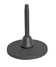 CPK Clarinet/Flute Stand with Heavy Duty Round Cast Base, Black