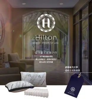 【Hilton 希爾頓】3D透氣竹炭獨立筒枕(涼感枕/透氣枕/竹炭枕/枕頭)(B0092-X) (1.8折)