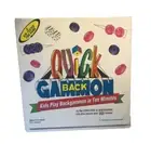 Quick Back Gammon Kids Play Ten Minutes Boardgame Backgammon EUC 2 Players