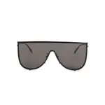 [Alaïa] Alaïa Shield-frame Sunglasses ONE SIZE BLACK