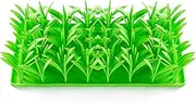 Silicone Grass Mat for Cats, Pet Slow Feeding Foraging Mat, Foraging Snuffle Mat for Dog/Cat, Pet Chew Toy Training Feed Game Easy to Clean (Green)
