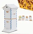 MINi Beehive Bee HIve House 10x Bee Frame Beekeeping Wooden Box Cedarwood Garden