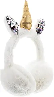 [FRCOLOR] 1Pc Unicorn Plush Earmuffs for Warm Ear Covers with Adorable Design for Winter Durable and Eye Catching Ear Warmers to Protect From Cold