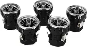 Turbine Air Vent,LED Front Turbine Ambient Light,5pcs Air Vent Ambient Light Kit Replacement Compatible for Benz C GLC Class W205 X253 2015 2018
