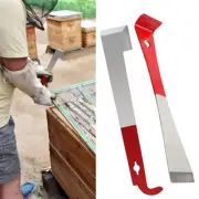 StainlessSteel Bee Hive Tool J Hook Bee Frame Lifter Scraper Hanging Hook Design