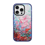 iPhone 16 Pro Impact Case MagSafe Compatible Hydrangea Garden