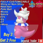 Pokémon Sword and Shield ✨ Shiny Slowking ✨ W/ Best 6IV Customizable