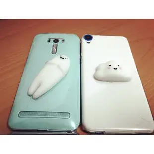 現貨❤多數型號可做HTC NEWONE/M7/M8/M9/M10 舒壓療癒捏捏發洩小豬兔子透明硬殼手機殼套